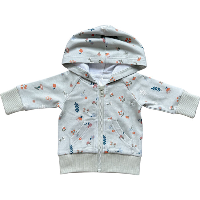Girl's Hooded Jacket Botanical
