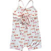 Girl's Tie-Back Romper Retro Shades - Rompers - 2 - thumbnail