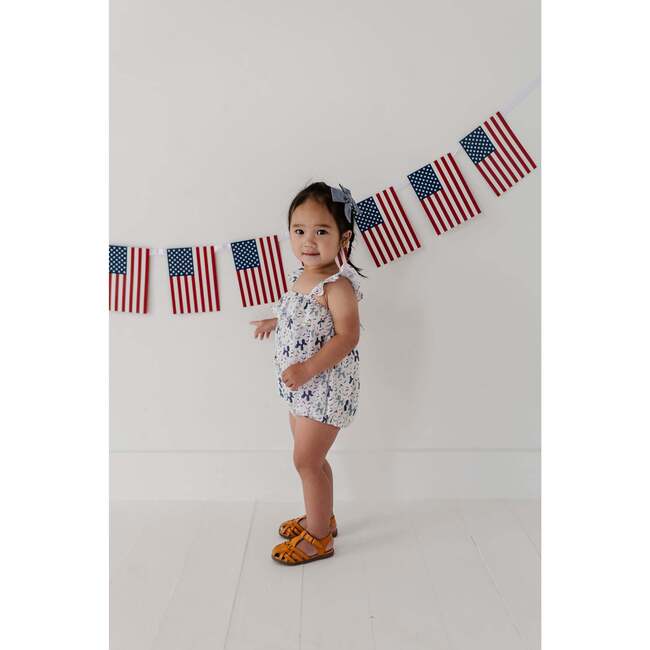 Gauze Bubble Romper Balloon Dogs - Rompers - 3