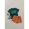 Boy's Short Sleeve Tee Tropical Sunset - T-Shirts - 3