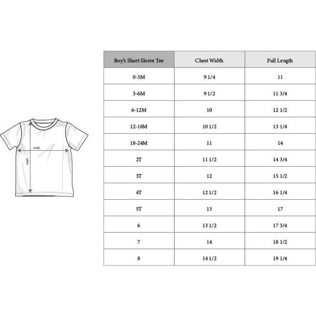 Boy's Short Sleeve Tee Tropical Sunset - T-Shirts - 6