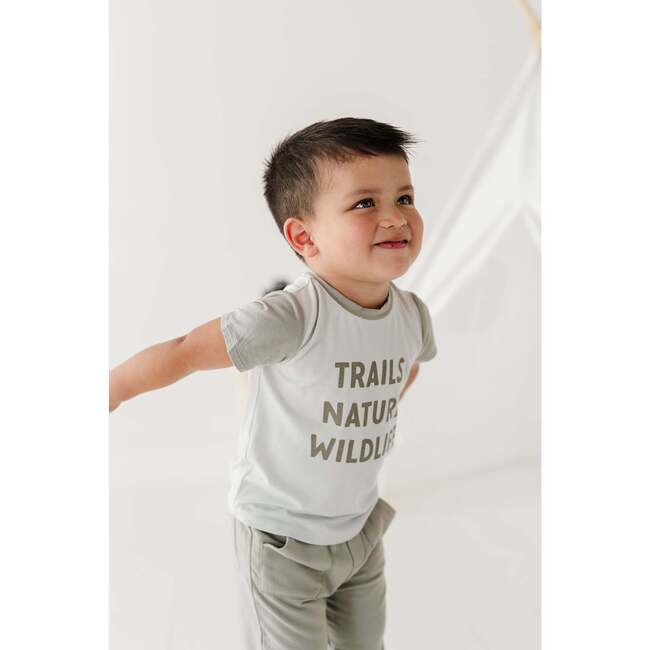 Colorblock Tee Trails Nature Wildlife - T-Shirts - 5