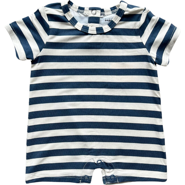 Tee Romper Naval Stripe