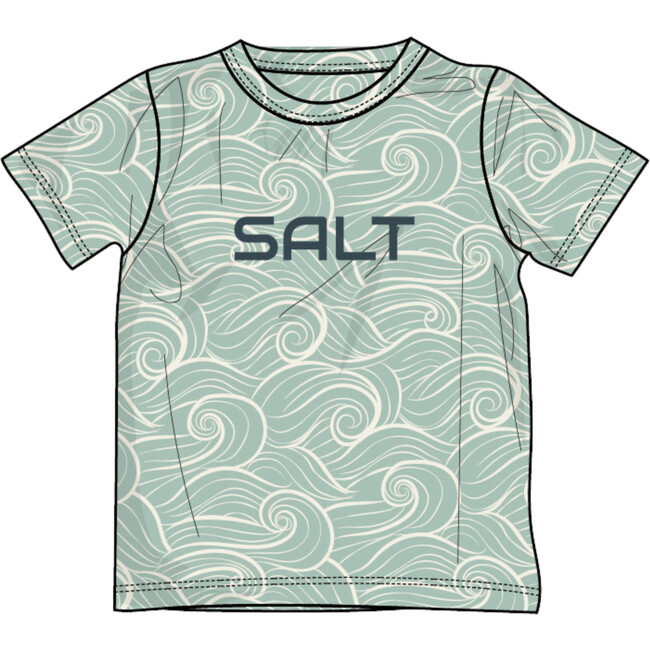 Boy's Short Sleeve Tee Salt