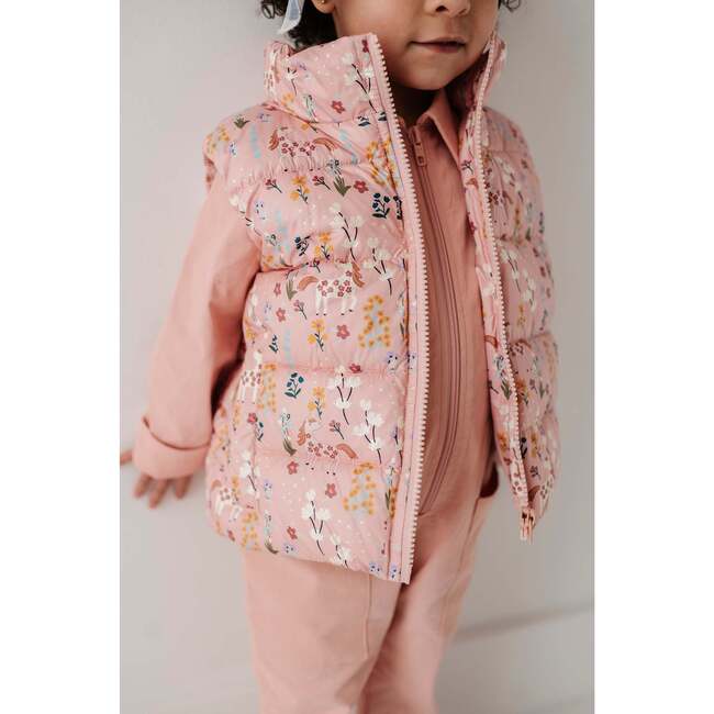 Puffer Vest Almond - Vests - 3