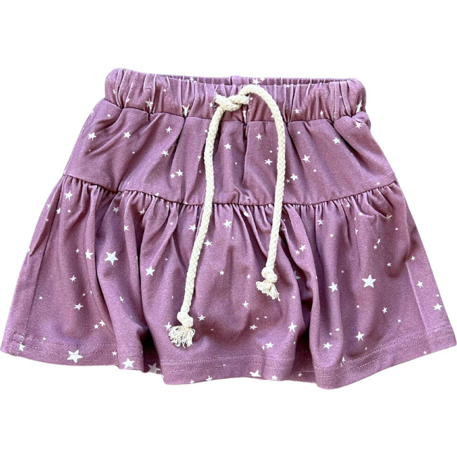 Skort Mini Stars in Dusty Mauve