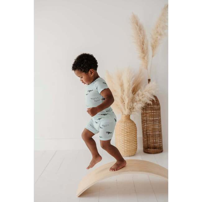 Summer Lounge Set Oceanic Whales - Mixed Apparel Set - 3