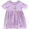 Short Sleeve Henley Dress Thistle - Dresses - 1 - thumbnail