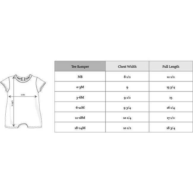 Tee Romper Americana Balloon Dog