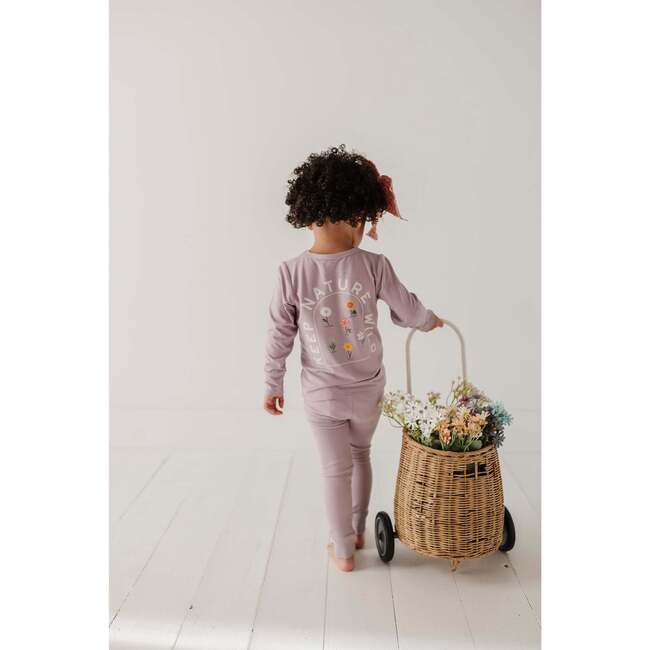 Girl's Long Sleeve Tee Keep Nature Wild - T-Shirts - 5