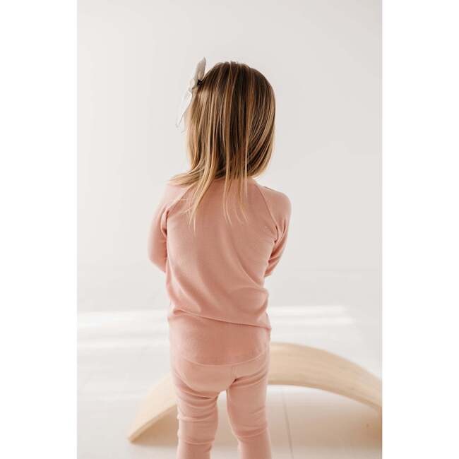 Ribbed Top Misty Rose - T-Shirts - 5