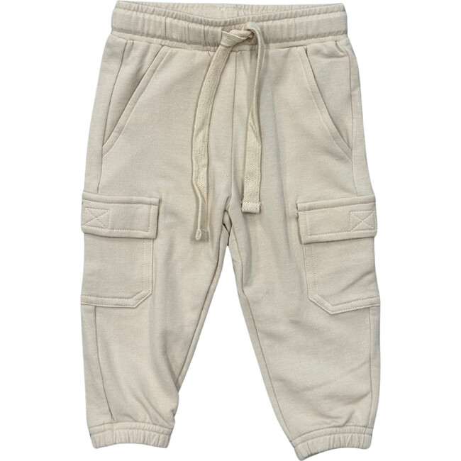 Boy's Cargo Pants Beige