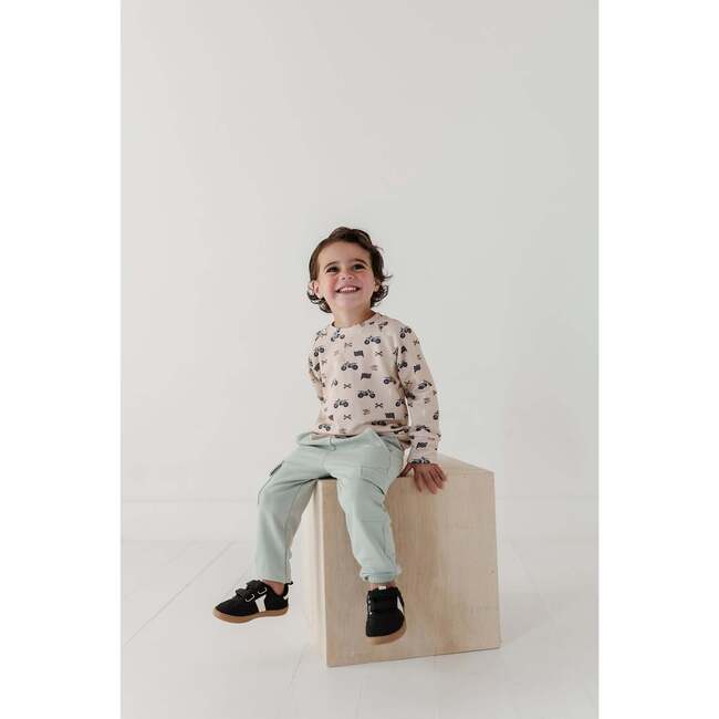 Boy's Cargo Pants Beige