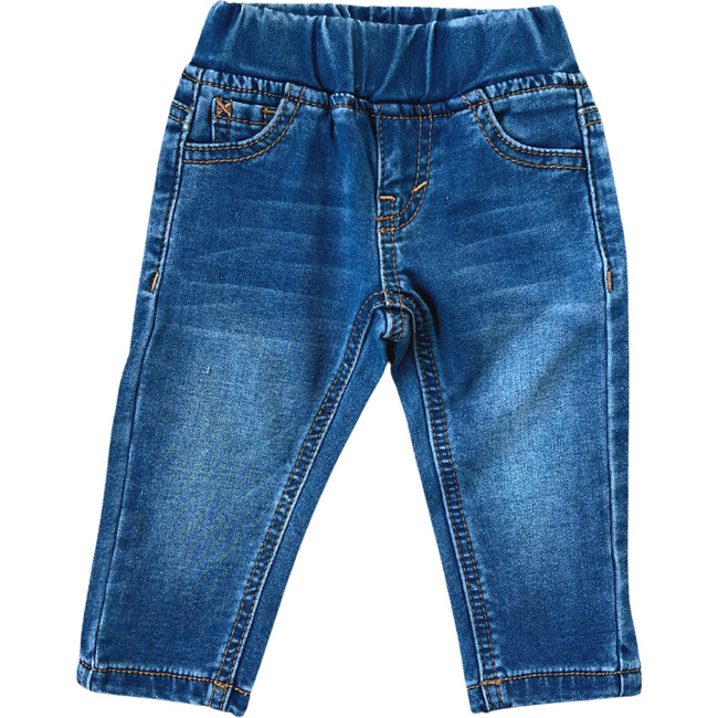 Denim Jeans Mid Blue Wash