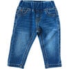 Denim Jeans Mid Blue Wash - Jeans - 1 - thumbnail