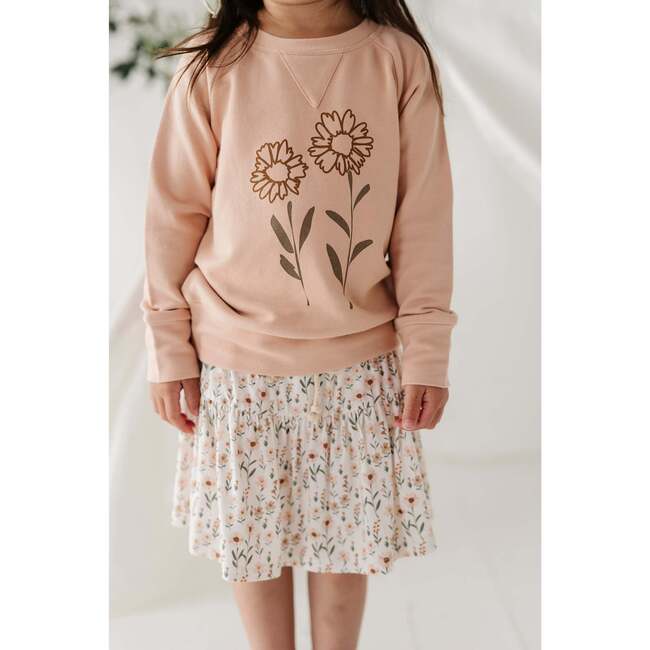 Raglan Sweatshirt Teepee in Toffee