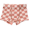 Boy's Boxer Checker in Sunset - Underwear - 1 - thumbnail