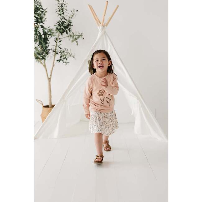 Raglan Sweatshirt Teepee in Toffee - T-Shirts - 3