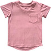 V-Neck Pocket Tee Burlwood - T-Shirts - 1 - thumbnail
