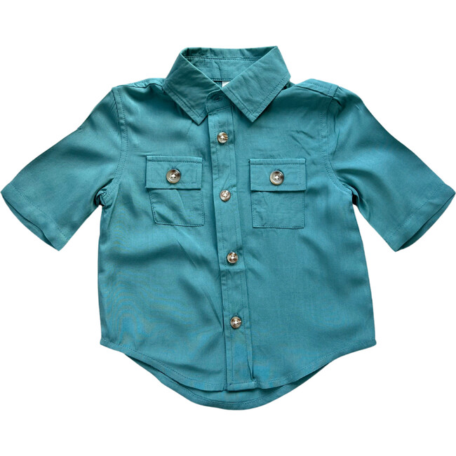 Boy's Utility Shirt Sea Pine
