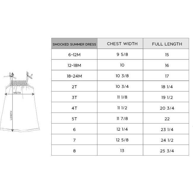 Smocked Summer Dress Take Me To The Beach