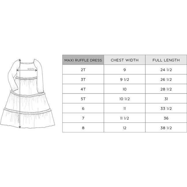 Girl's Maxi Dress Retro Shades - Dresses - 4