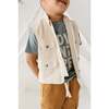 Explorer Vest Cream Linen - Vests - 5