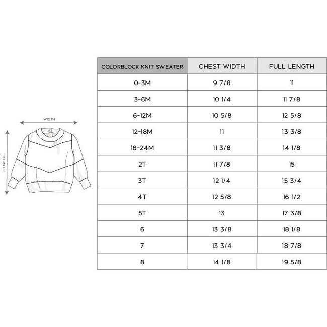 Colorblock Knit Sweater Misty Rose - Sweaters - 3