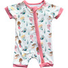 Summer Zip Romper Mermaid - Rompers - 1 - thumbnail