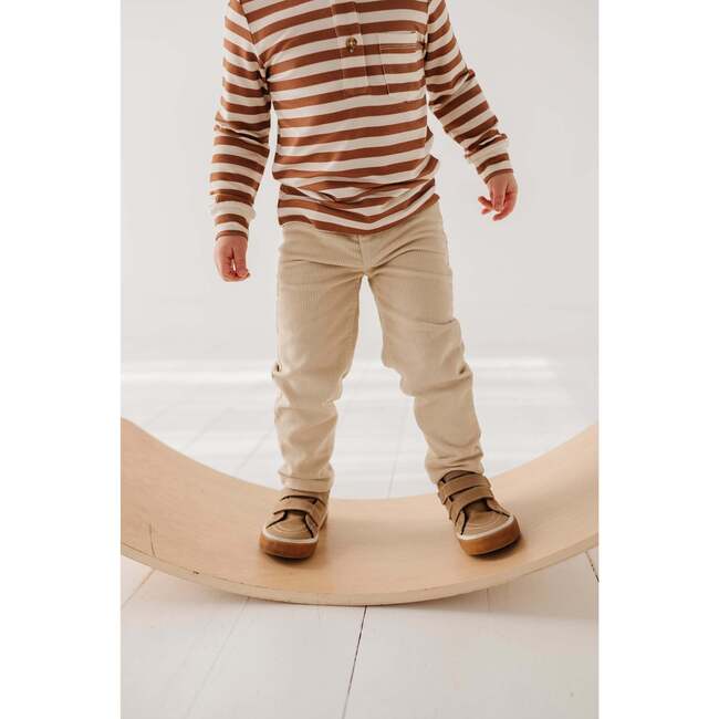 Corduroy Pants Oat - Pants - 3