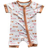 Summer Zip Romper Retro Shades - Rompers - 1 - thumbnail