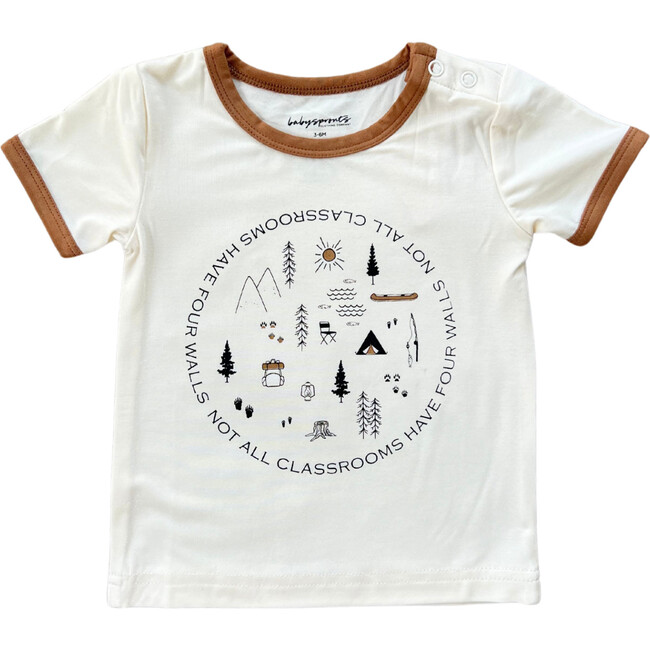 Retro Short Sleeve Tee Not All Classrooms Have Four Walls