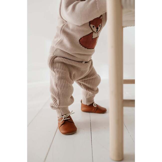 Knit Pants Sand - Pants - 3