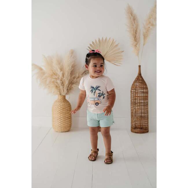 Girl's Short Sleeve Tee Just Go Surf - T-Shirts - 5