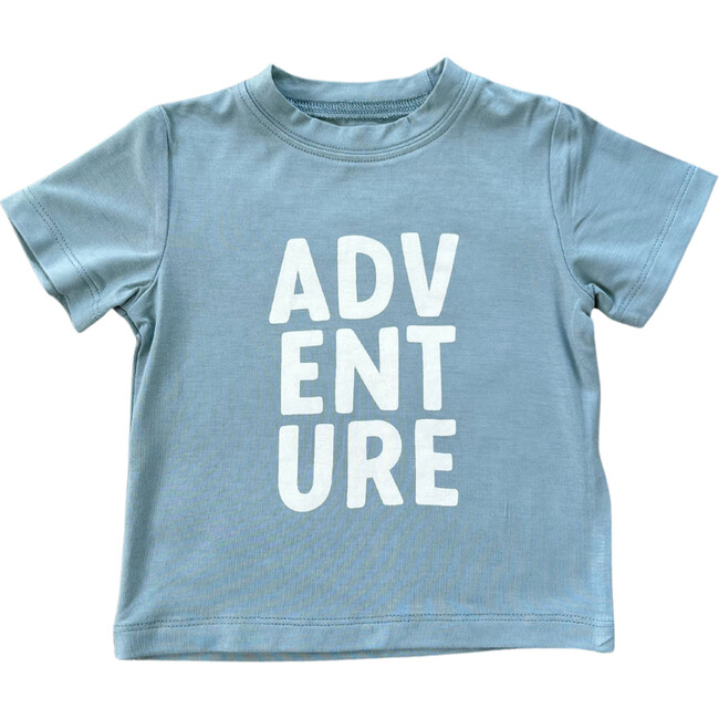 Boy's Short Sleeve Tee Adventure in Storm