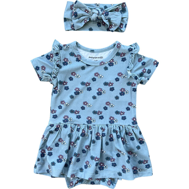 Baby Bodysuit Dress Set Daisy Bloom