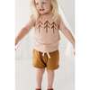 Girl's Short Sleeve Tee Trees in Toffee - T-Shirts - 4