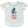 Girl's Short Sleeve Tee Pineapple - T-Shirts - 1 - thumbnail