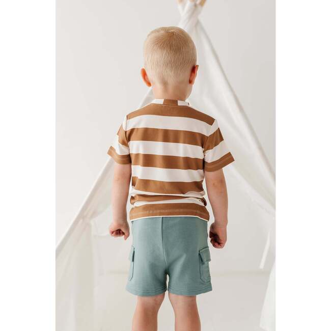 Boy's Cargo Shorts Seagrass - Shorts - 3