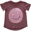 Girl's Short Sleeve Tee Star Smile - T-Shirts - 1 - thumbnail