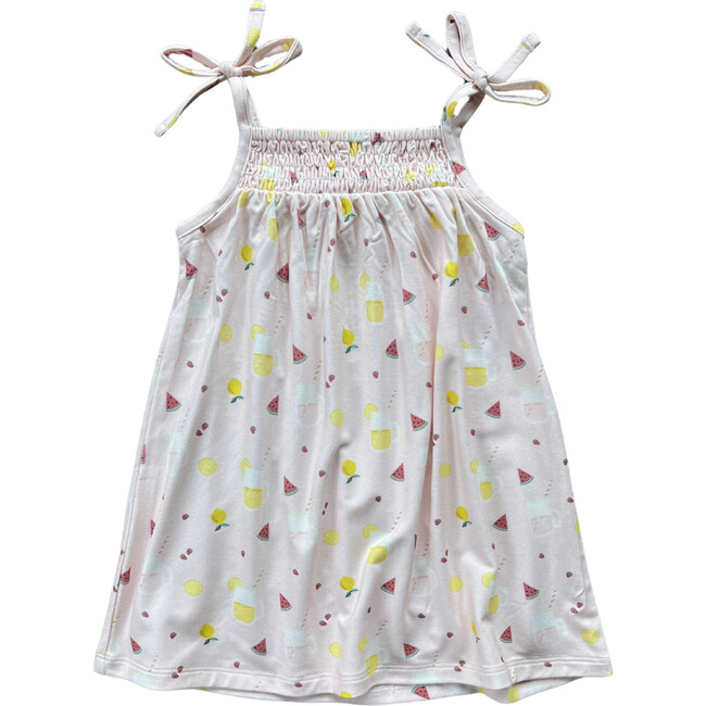 Smocked Summer Dress Lemonade