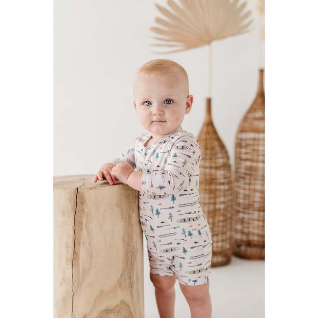 Baby One-Piece Rash Guard Swimsuit Canoe - One Pieces - 3