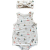 Bubble Bodysuit Set Take Me To The Beach - Onesies - 1 - thumbnail