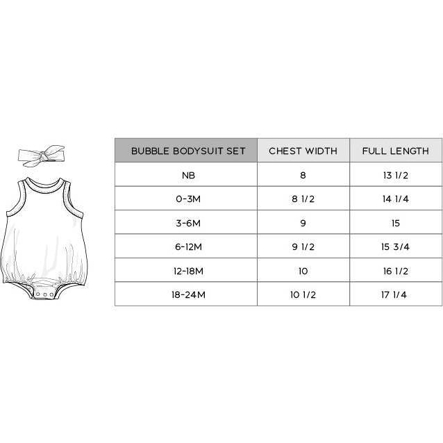 Bubble Bodysuit Set Take Me To The Beach - Onesies - 6