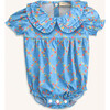 Ruffle Trim Baby Bubble in Watercolor Floral - Onesies - 1 - thumbnail
