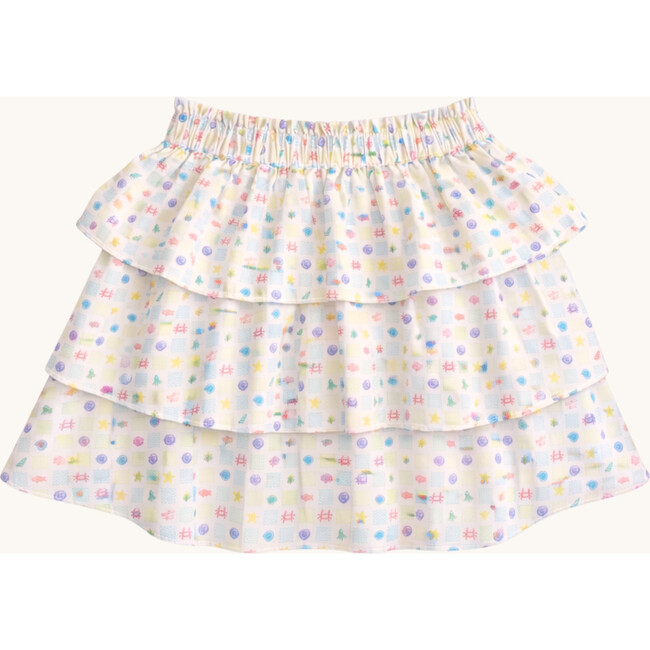 Ruffle Skirt in Sea Life