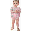 Ruffle Trim Baby Bubble in Poodle - Onesies - 2 - thumbnail