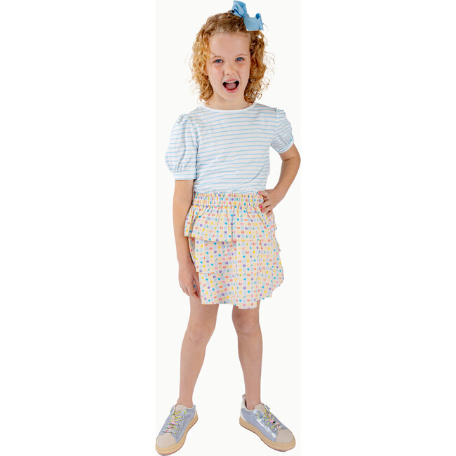 Ruffle Skirt in Sea Life