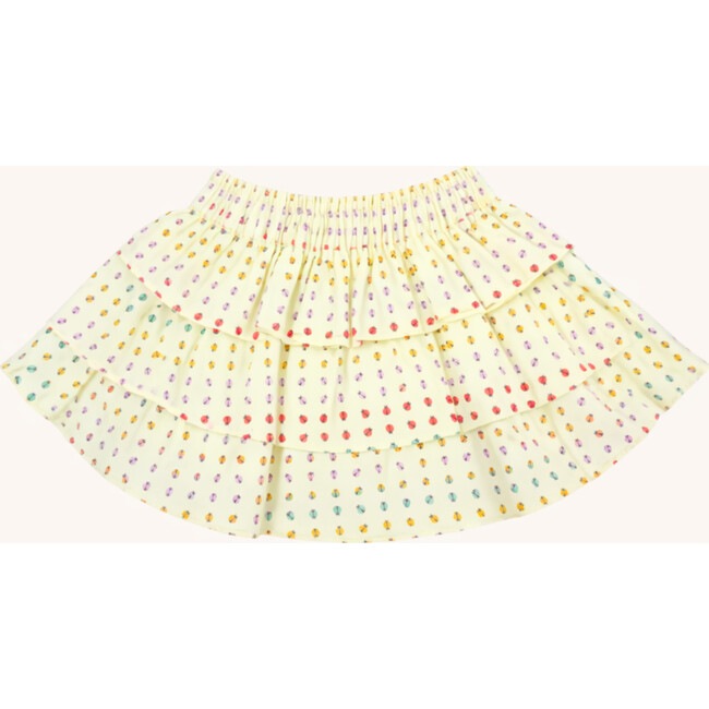 Ruffle Skirt in Ladybug