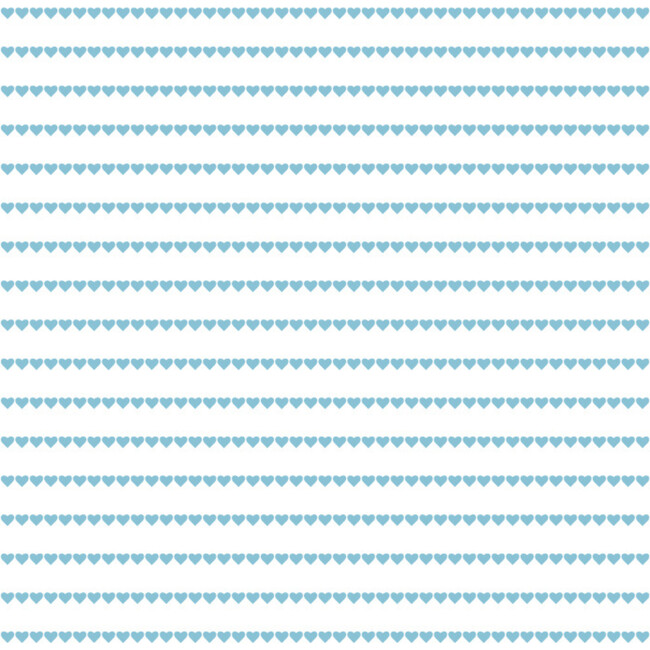 Puff Sleeve Onesie in Blue Heart Stripe - Onesies - 3